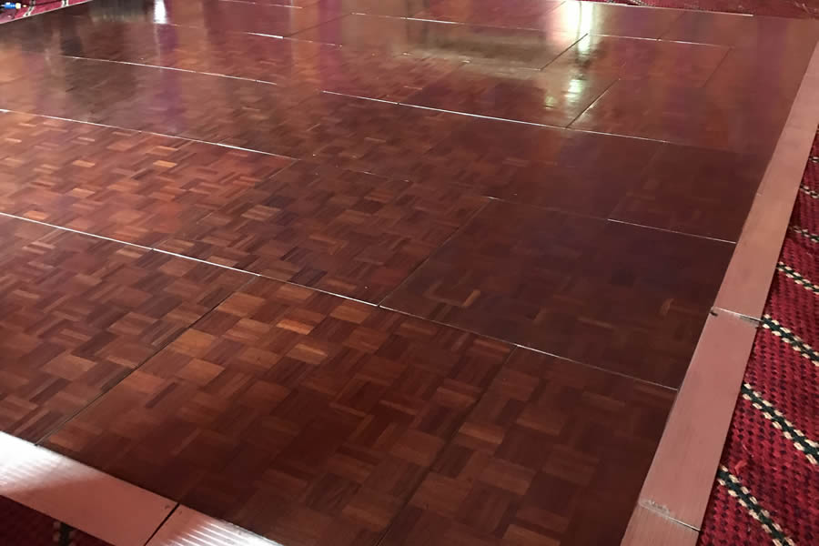 Oak Parquet dance floor